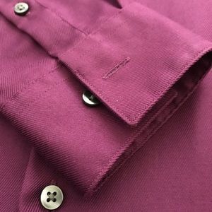 Calvin Klein Men’s Dress Shirt Berry Color